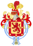 Coat of Arms of Guillermo León Valencia (Order of Charles III).svg