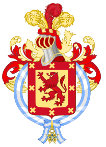 Archivo:Coat of Arms of Guillermo León Valencia (Order of Charles III)