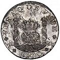 Colombia 8 reales 1770 NR reverso