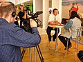 David Cameron interview and photo shoot at Oxfam HQ, Oxford, 29 June, 2006