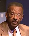 Dr. Walter E. Williams, John M. Olin Distinguished Professor of Economics, George Mason University gaving lecture on "The Role of Government in a Free Society" on September 19, 2013 at Texas Tech (cropped)