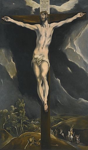 Archivo:El Greco - CHRIST ON THE CROSS, Frati 61a