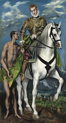 Archivo:El Greco - San Martín y el mendigo