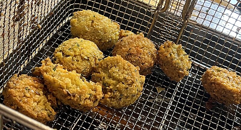 Falafel beim Isarinselfest München 2