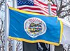 Flags in Swansea, Massachusetts (cropped).jpg