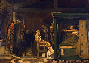 Archivo:Fredegund by the Deathbed of Bishop Praetextatus