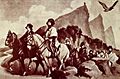 Giuseppe e Anita Garibaldi trovano rifugio a San Marino