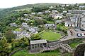 Golygfa o dref Harlech, 2007