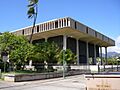 Hawaii state capitol from the south-east