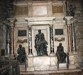 Archivo:IMG 3713 - Milano - Duomo - Monumento Gian Giacomo Medici - Foto di Giovanni Dall'Orto - 13-jan-2007