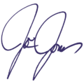 Jonas brothers joe signature