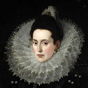 Archivo:Juan Pantoja de la Cruz - Catalina duquesa de Lerma (detail)
