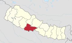 Lumbini in Nepal.svg
