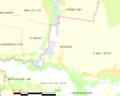 Map commune FR insee code 10052