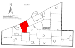 Map of Fairview Township, Erie County, Pennsylvania Highlighted.png