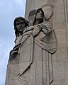 National Shrine of the Little Flower (Royal Oak, MI) - Charity Tower, St. John and the Blessed Virgin Mary 2