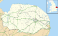 Norfolk UK location map