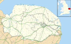 Fuerte romano de Caister ubicada en Norfolk