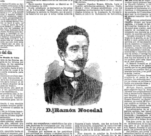 Archivo:Ramón Nocedal en El Noticiero Universal