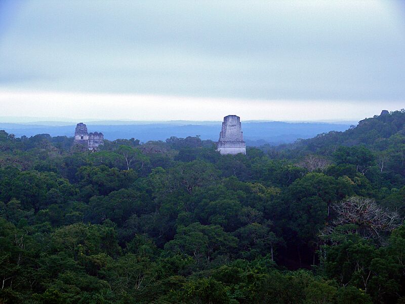 Temples emerging at dawn (6781217355)