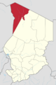 Tibesti map