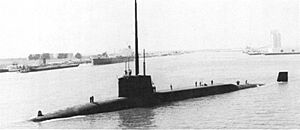 Archivo:USS Lafayette (SSBN-616) at Port Canaveral