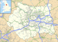 West Yorkshire UK location map