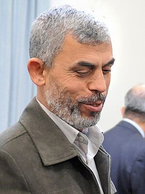 Yahya Sinwar greeting Iranian Supreme Leader Ali Khamenei 3×4 (cropped) (cropped).jpg