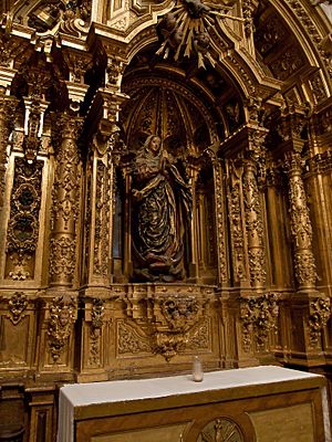 Archivo:"A Inmaculada" de Francisco de Moure - Mosteiro de Samos - Lugo