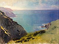 Abbott Handerson Thayer - Cornish Headlands - Google Art Project