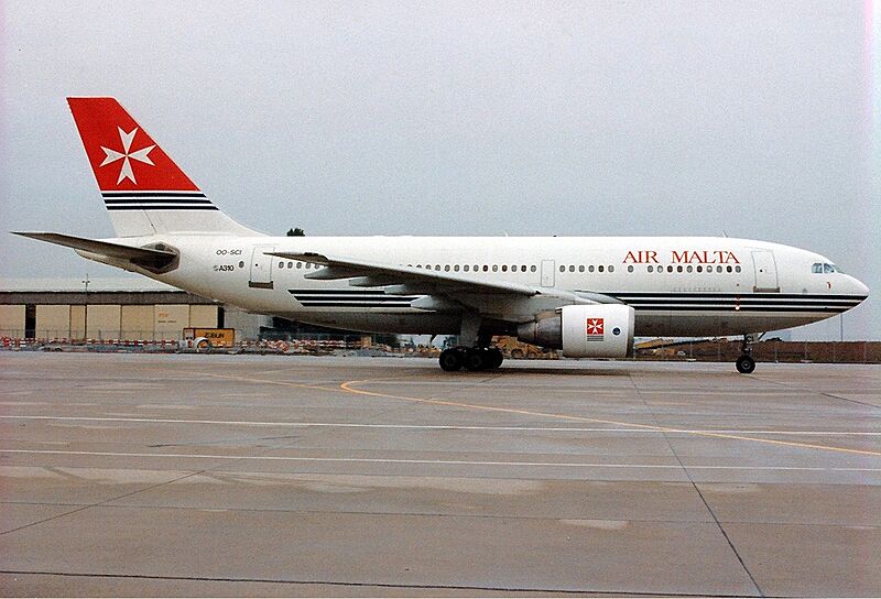 Air Malta Airbus A310-200 JetPix-1
