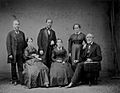 American missionaries to Ponape, Micronesia, 1852, N-0593, Mission Houses Museum Archives