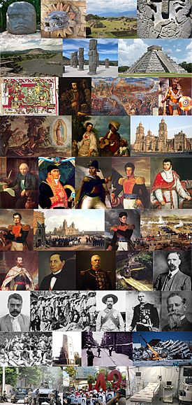 Archivo:Big collage of history of Mexico