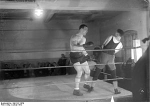 Archivo:Bundesarchiv Bild 102-13050, Primo Carnera im Ring
