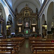 Capilla mayor, Iglesia de San Lorenzo (Pamplona)