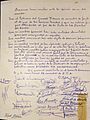 Carta de 23 miembros de ETA detenidos en 1961