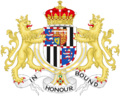 Coat of Arms of Louis Mountbatten, 1st Earl Mountbatten of Burma (Order of Isabella the Catholic)