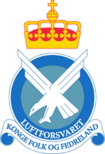 Coat of arms of the Royal Norwegian Air Force.svg
