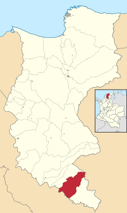Guamal ubicada en Magdalena (Colombia)