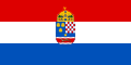Flag of the of Kingdom of Dalmatia, Slavonia and Croatia (1868-1918)