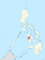 Guimaras in Philippines (special marker)