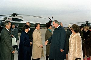 Archivo:Helmut Kohl in Washington D.C. (1982)