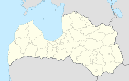 Baldone ubicada en Letonia
