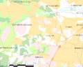 Map commune FR insee code 33200