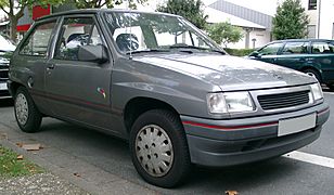 Opel Corsa front 20070914