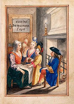 Perrault - Contes - Manuscrit 1695 - Frontispice.jpg