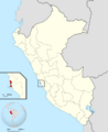 Peru - Callao, Constitutional Province of (locator map)