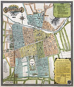 Archivo:Plano de Santiago, por Nicolás Boloña