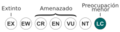 Status iucn3.1 LC es