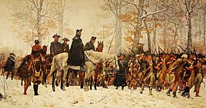 Archivo:The March to Valley Forge, December 19, 1777, by William B. T. Trego